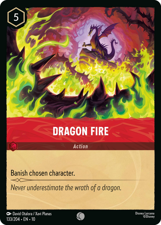 10WHI-133, C, Dragon Fire (Foil)