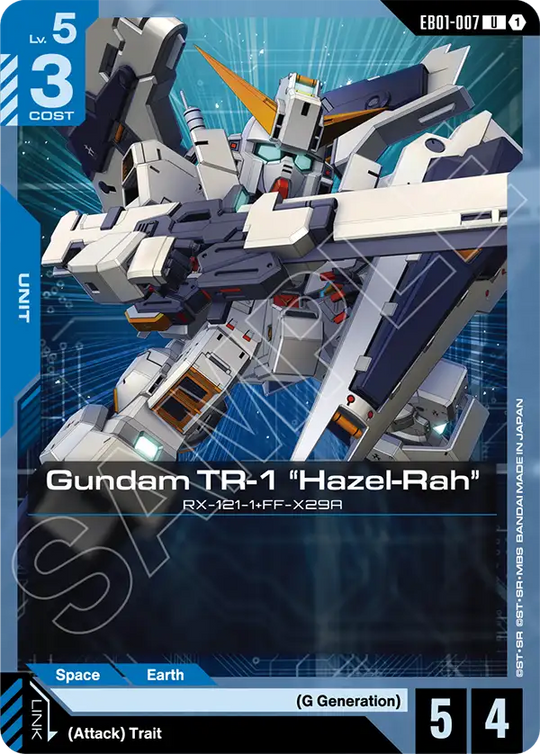 EB01-007, UC, Gundam TR-1 "Hazel-Rah"