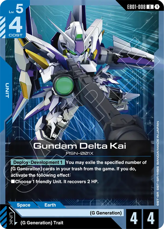 EB01-008, UC, Gundam Delta Kai