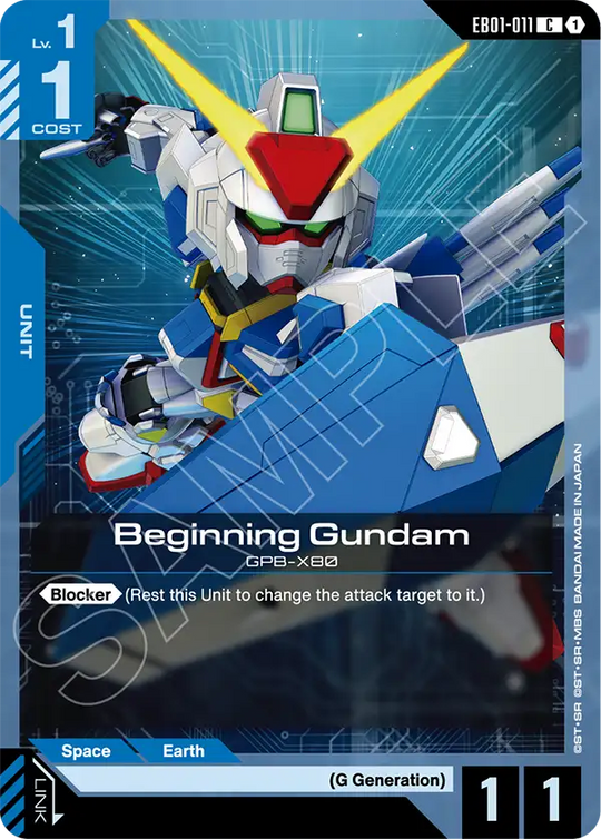 EB01-011, C, Beginning Gundam