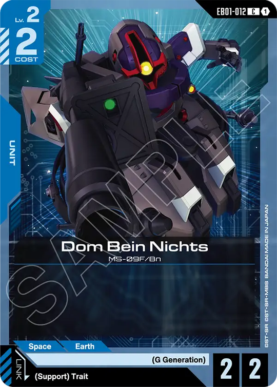 EB01-012, C, Dom Bein Nichts