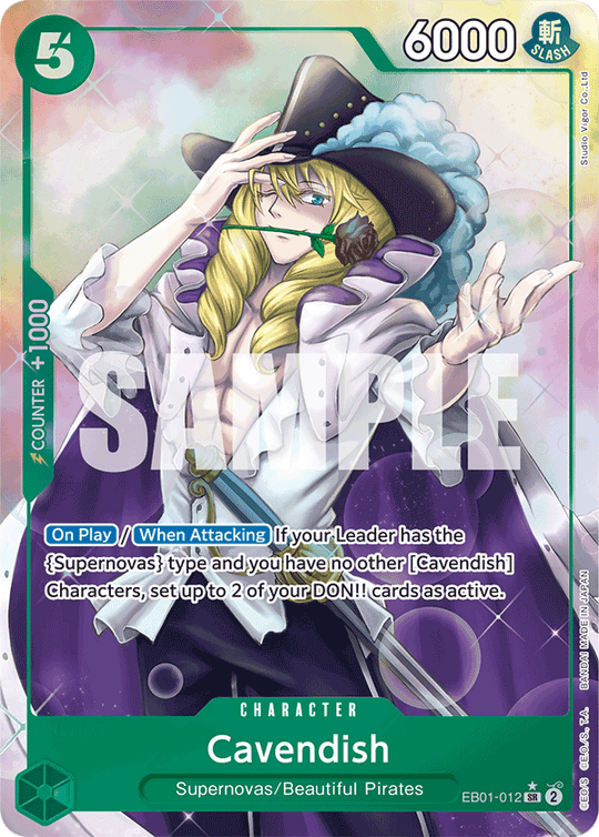 EB01-012, SR, Cavendish (Altnernate Art)
