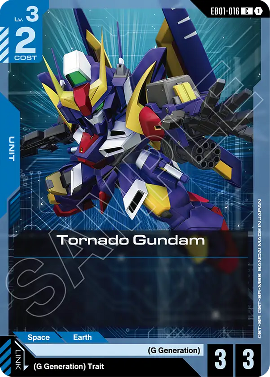 EB01-016, C, Tornado Gundam