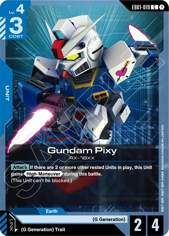 EB01-019, C, Gundam Pixy