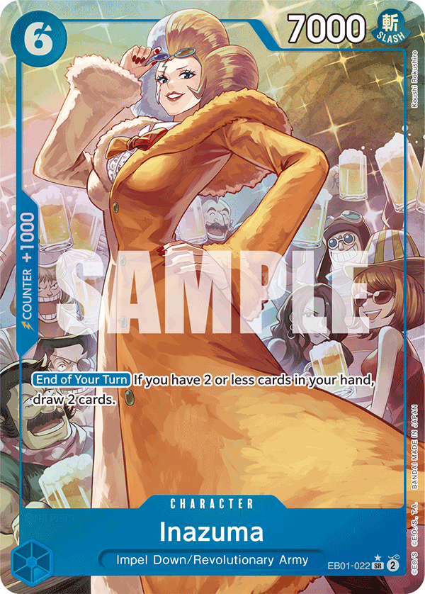 EB01-022, SR, Inazuma (Alternate Art)
