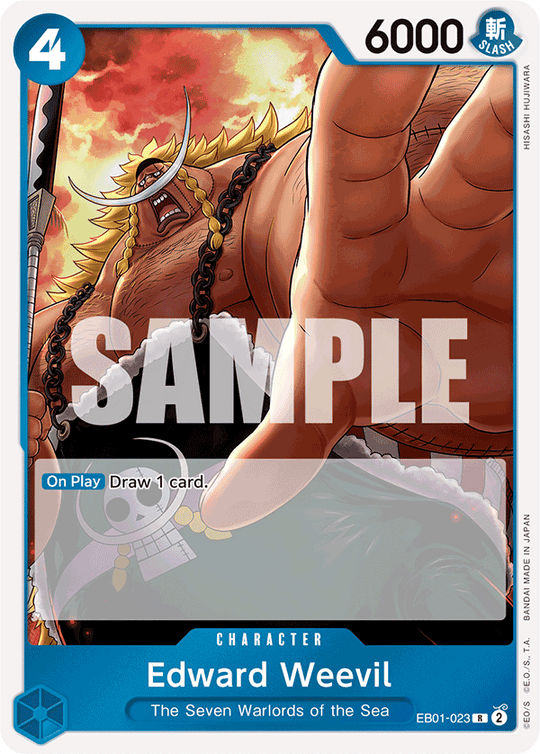 EB01-023, R, Edward Weevil