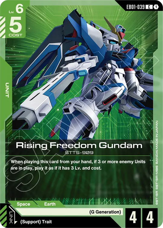 EB01-039, C, Rising Freedom Gundam