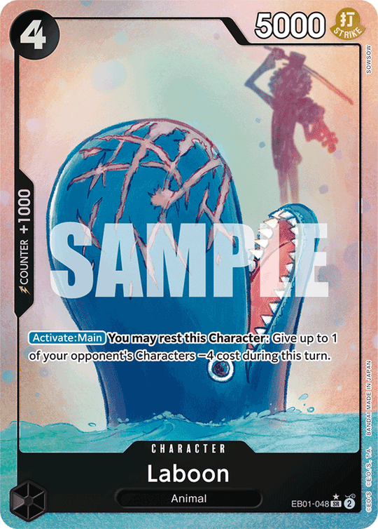 EB01-048, SR, Laboon (Alternate Art)