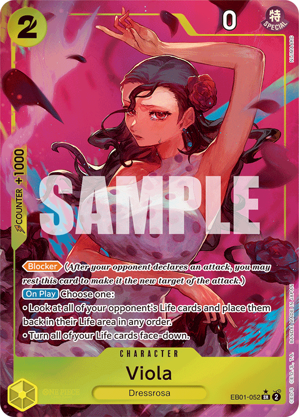 EB01-052, SR, Viola (Alternate Art)