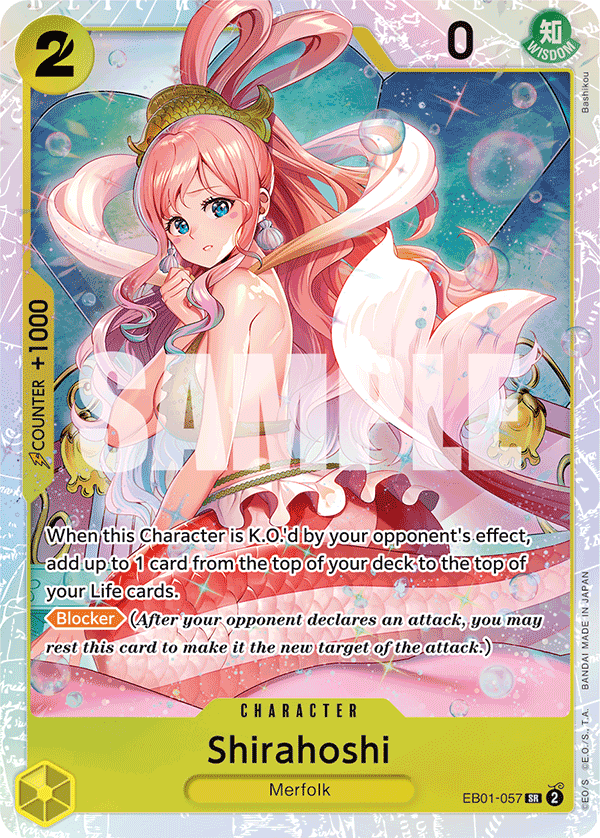 EB01-057, SR, Shirahoshi (PRB02)