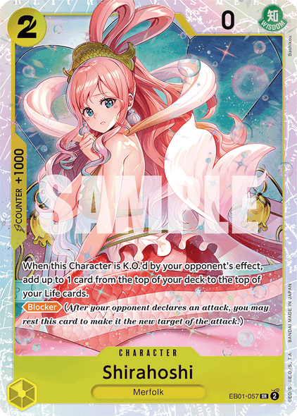EB01-057, SR, Shirahoshi