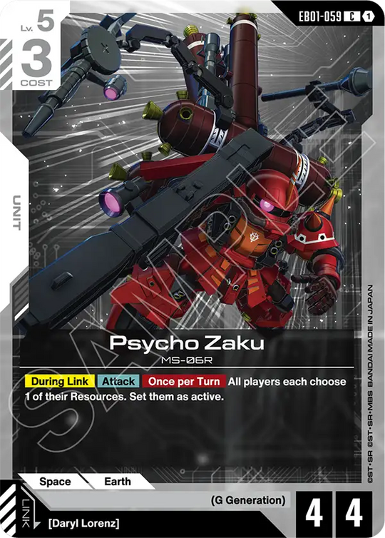 EB01-059, C, Psycho Zaku