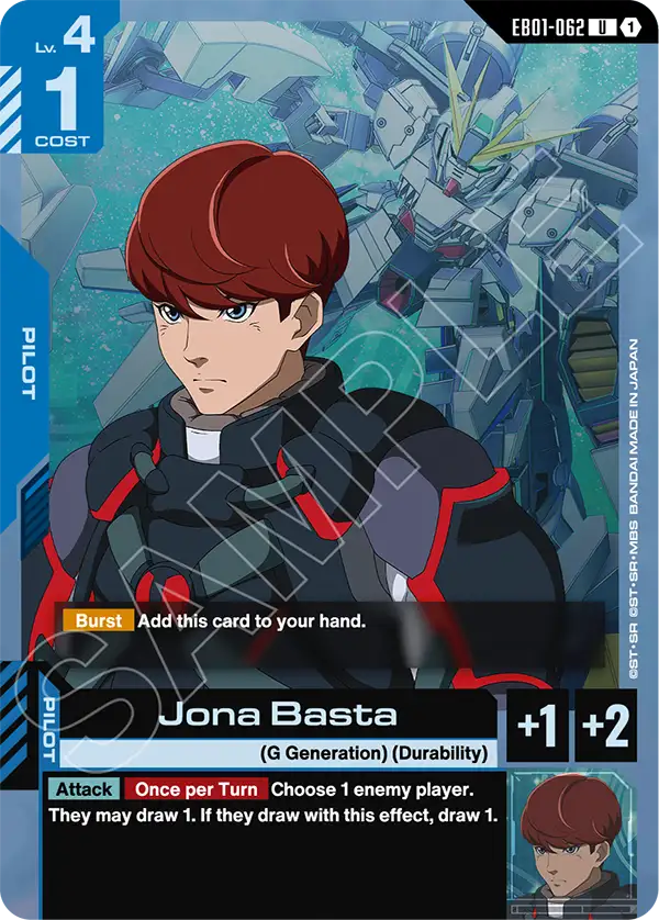 EB01-062, UC, Jona Basta
