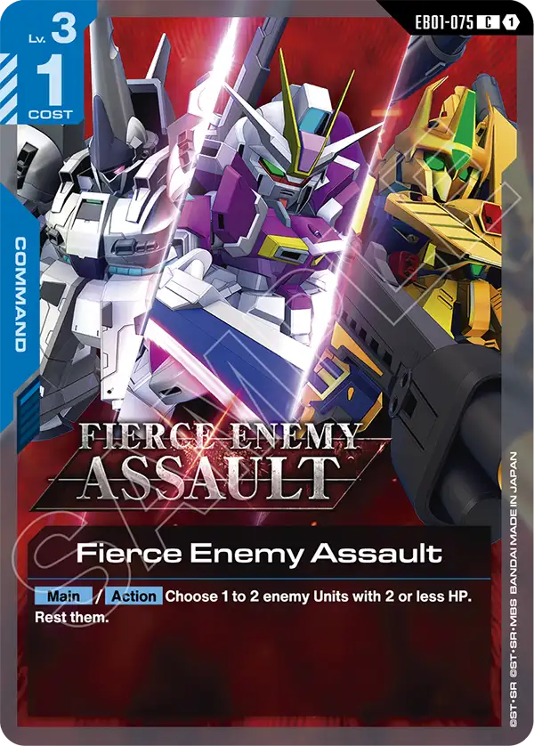 EB01-075, C, Fierce Enemy Assault
