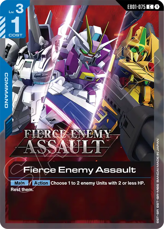 EB01-075, C, Fierce Enemy Assault