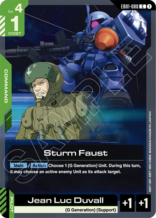 EB01-080, C, Sturm Faust