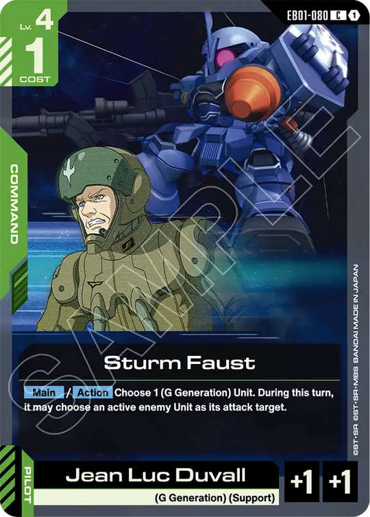 EB01-080, C, Sturm Faust