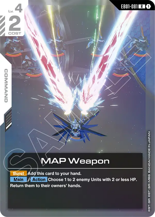 EB01-081, R, MAP Weapon