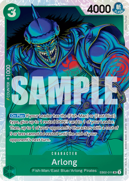 EB02-011, SR, Arlong