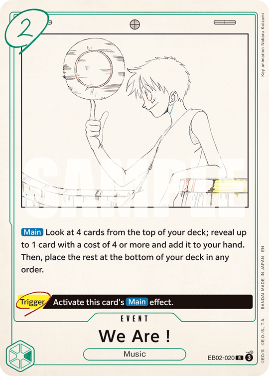 EB02-020, R, We Are!