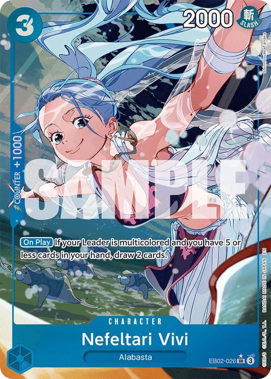 EB02-026, SR, Nefeltari Vivi (Alternate Art)