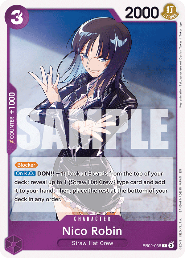 EB02-036, R, Nico Robin
