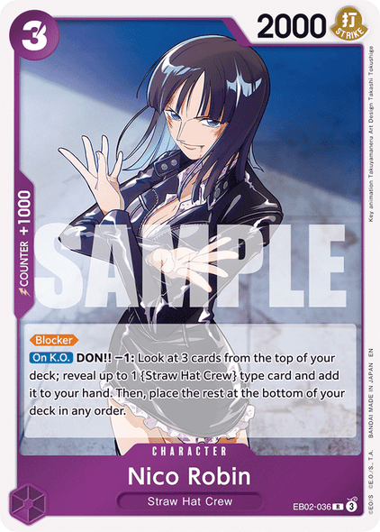 EB02-036, R, Nico Robin