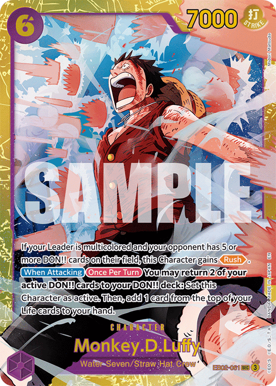 EB02-061, SEC, Monkey.D.Luffy (PRB02)