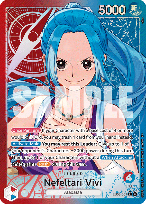 EB03-001, L, Nefeltari Vivi (Alternate Art)
