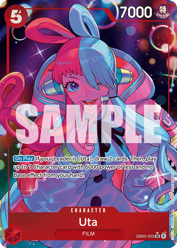 EB03-003, SR, Uta (Alternate Art)