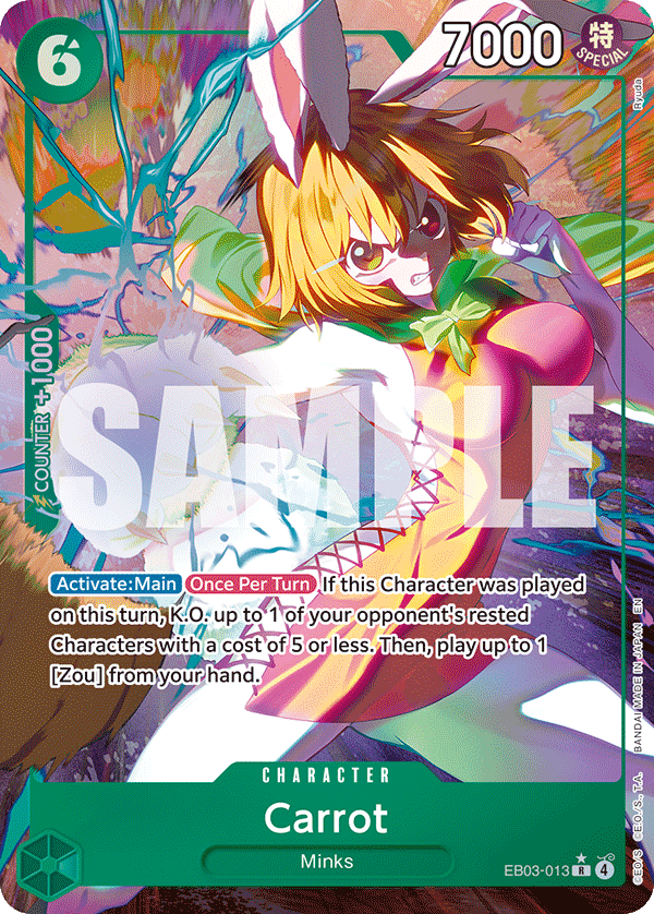 EB03-013, R, Carrot (Alternate Art)
