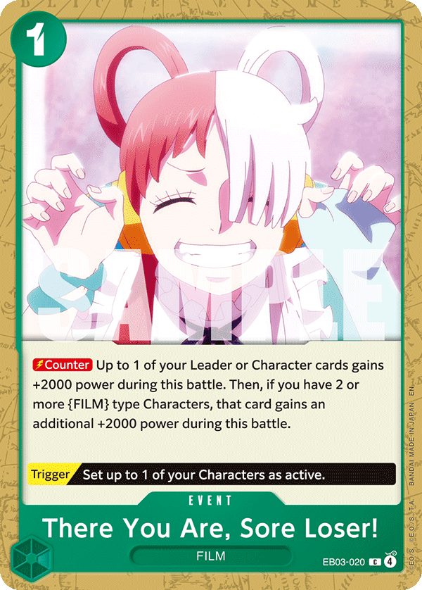 EB03-020, C, There You Are, Sore Loser!