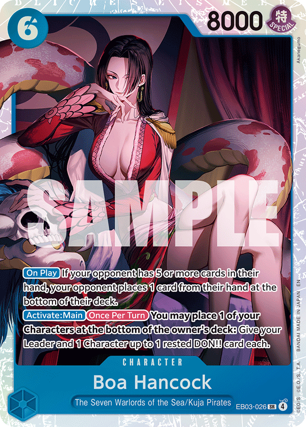 EB03-026, SR, Boa Hancock