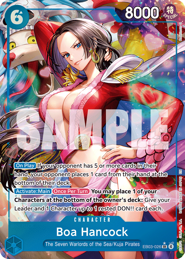 EB03-026, SR, Boa Hancock (Alternate Art)