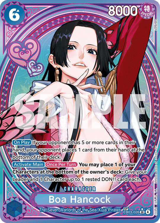 EB03-026, SR, Boa Hancock (Special Rare)