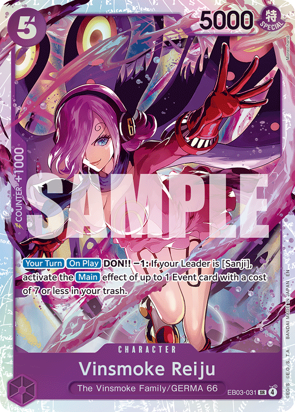 EB03-031, SR, Vinsmoke Reiju