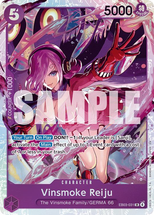 EB03-031, SR, Vinsmoke Reiju