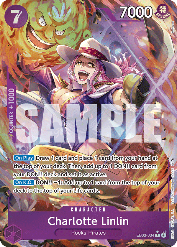 EB03-034, R, Charlotte Linlin (Alternate Art)