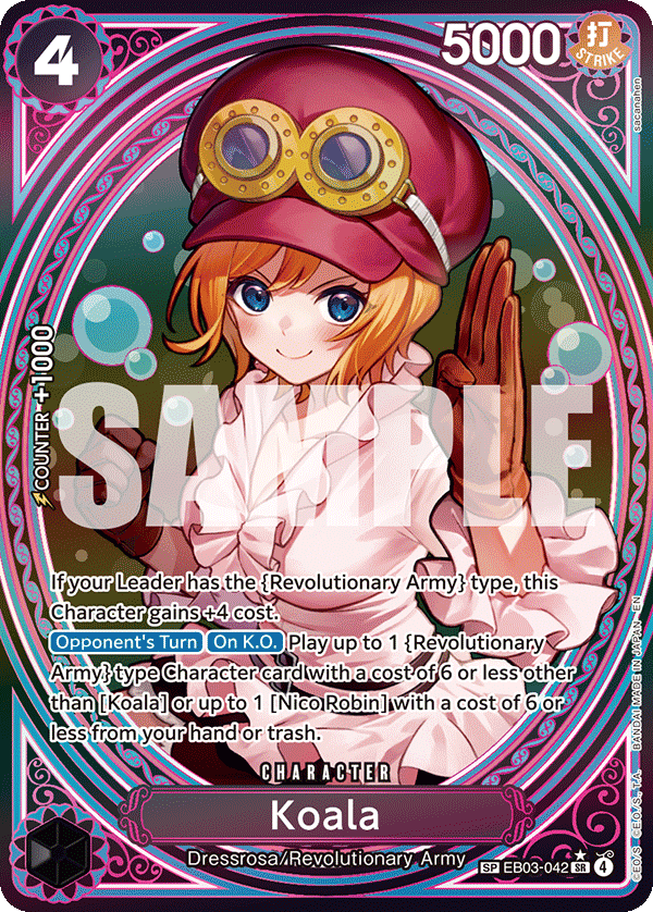 EB03-042, SR, Koala (Special Rare)