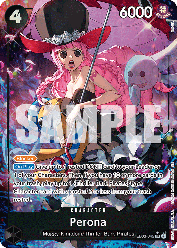 EB03-045, SR, Perona (Alternate Art)