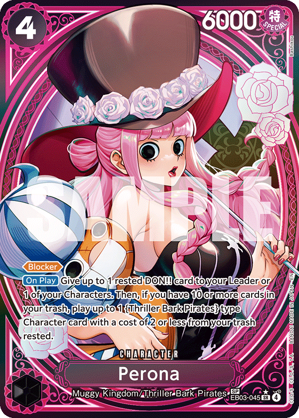 EB03-045, SR, Perona (Special Rare)