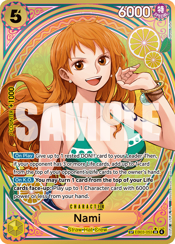 EB03-053, SR, Nami (Special Rare)