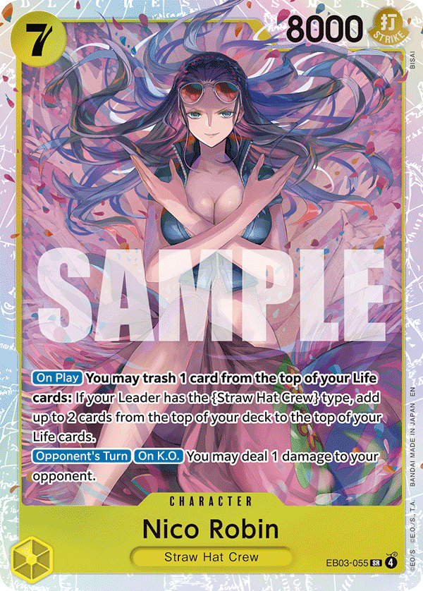 EB03-055, SR, Nico Robin