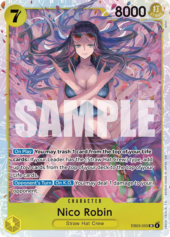 EB03-055, SR, Nico Robin