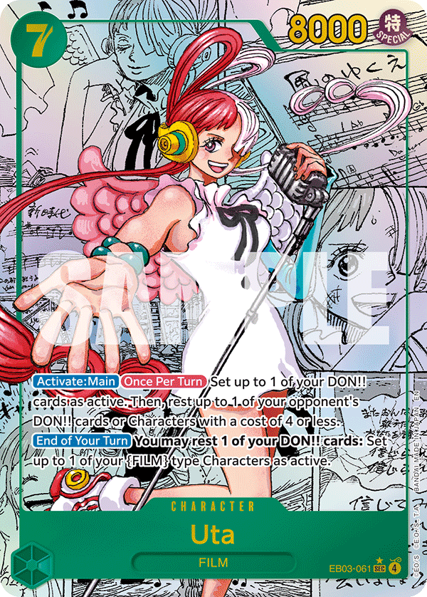 EB03-061, SEC, Uta (Manga Rare)