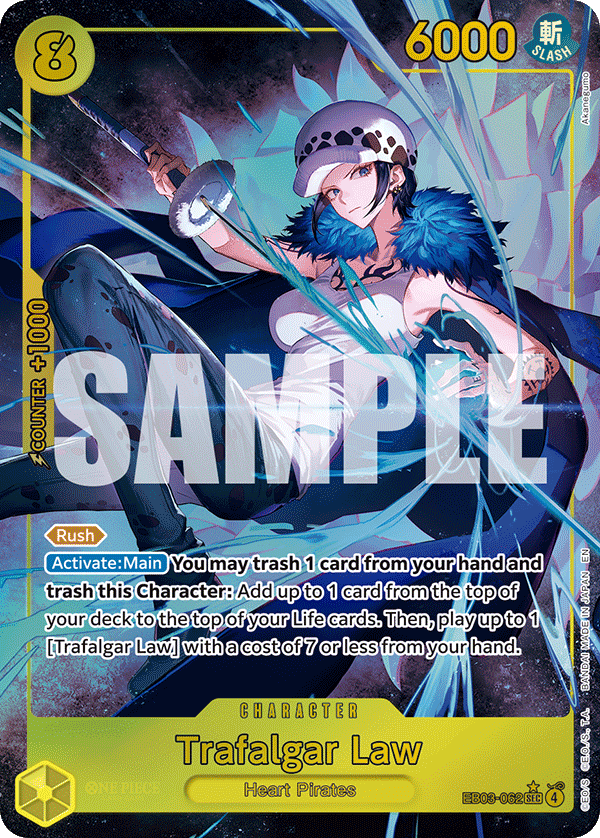 EB03-062, SEC, Trafalgar Law (Alternate Art)
