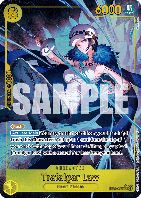 EB03-062, SEC, Trafalgar Law (Alternate Art)