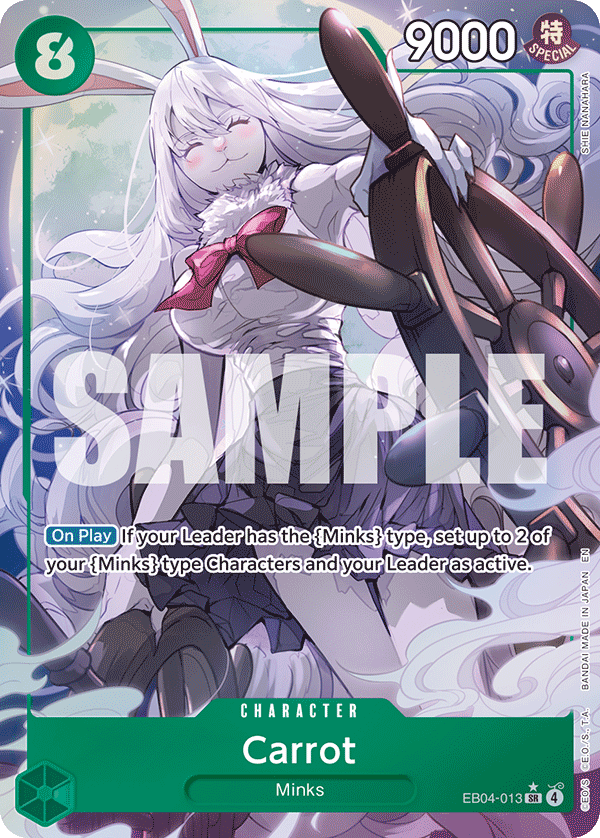 EB04-013, SR, Carrot (Alternate Art)