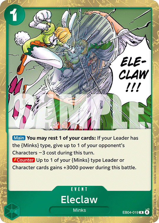 EB04-019, R, Eleclaw
