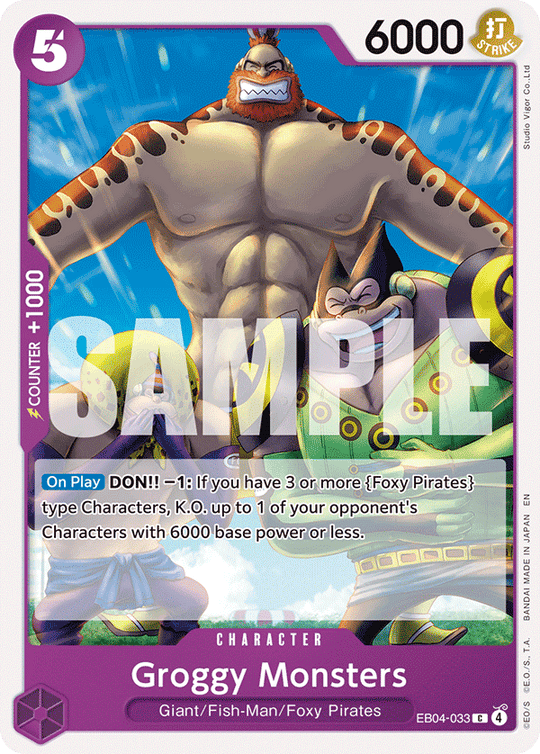 EB04-033, C, Groggy Monsters